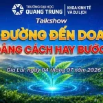 Talkshow “Từ giảng đường đến doanh nghiệp: Khoảng cách hay bước đệm?”