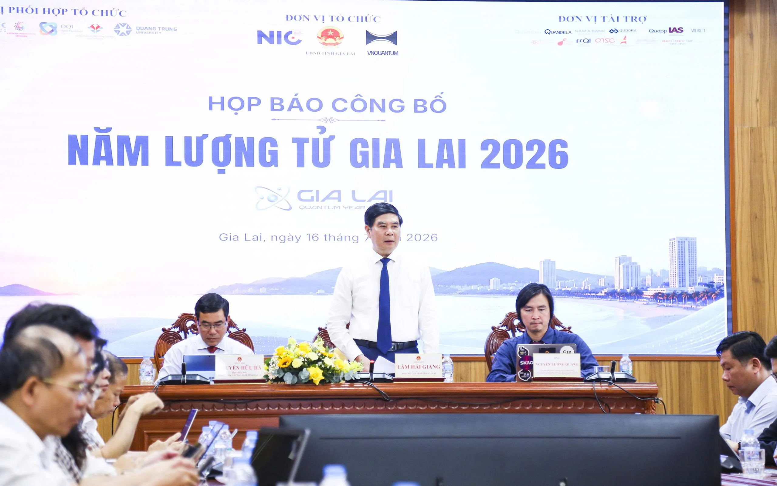 Trường Đại học Quang Trung được chọn là nơi xây dựng Trung tâm giải mã lượng tử Quang Trung trong "Năm Lượng tử Gia Lai 2026"