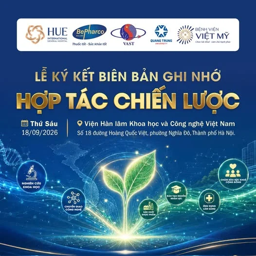 Lễ ký kết biên bản ghi nhớ hợp tác chiến lược với Viện Hàn lâm Khoa học và Công nghệ Việt Nam