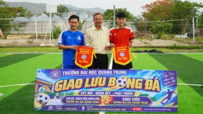Trận bóng giao lưu đầu năm học 2026 - 2027