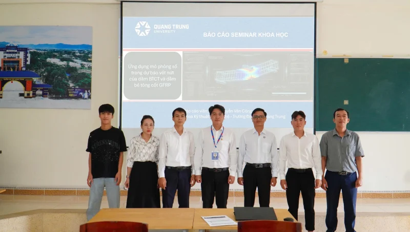 Ứng dụng mô phỏng số trong dự báo vết nứt của dầm BTCT và dầm bê tông cốt GFRP