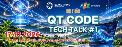 Seminar "QTCODE TECH TALK #01" cùng FPT Software